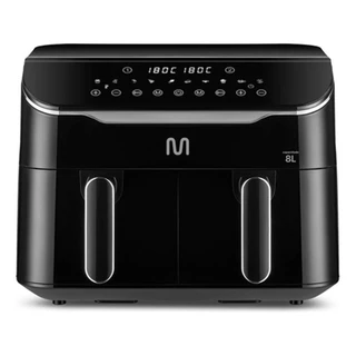Fritadeira Elétrica Air Fryer 8l 2 Gavetas Multi GO220