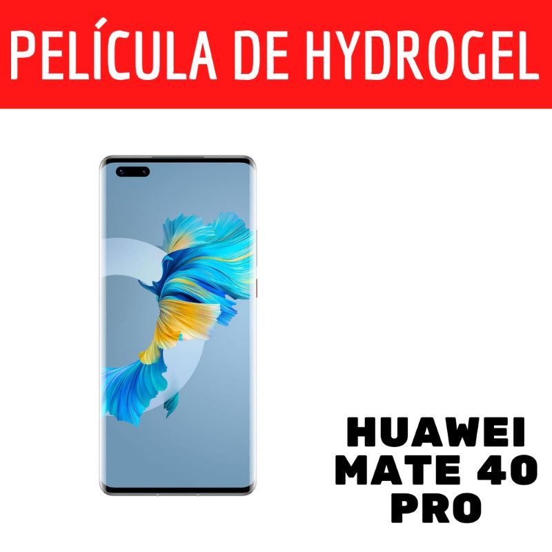 Película Hydrogel Huawei Mate 40 Pro Smartphone Celular Anti Impacto Premium