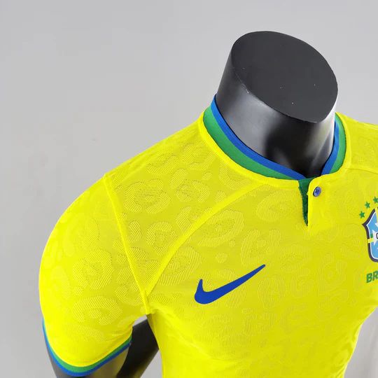 Camiseta Brasil Onça Amarela DryFit Sport Personalizada