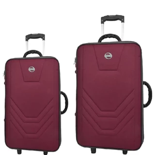 KIT 2 MALA DE VIAGEM 23KG E 32 KG MÉDIA E GRANDE -  VIAGEM VILLAGE ANAC CONJUNTO