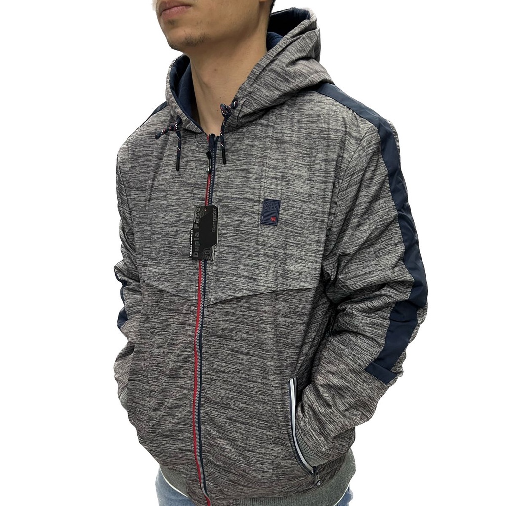 Jaqueta Corta Vento Dupla Face Masculina Gangster Shopee Brasil