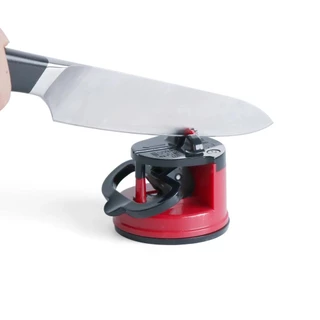Afiador Amolador De Facas Portatil C/Ventosa Facil Pratico