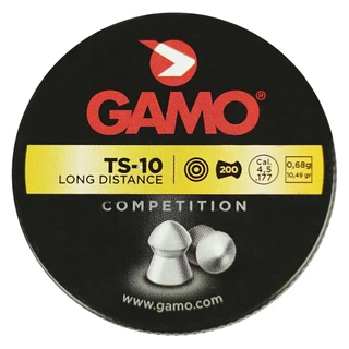 Chumbinho Gamo TS-10 Long Distance 4.5mm Lata Com 200un.