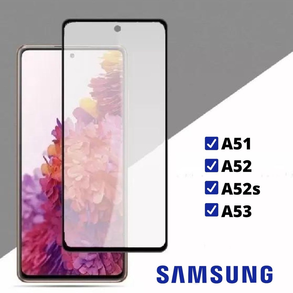 Pelicula Fosca Cerâmica 9D p/ Modelos Samsung Galaxy A51/ A52/ A52s/ A53 - Pronta Entrega