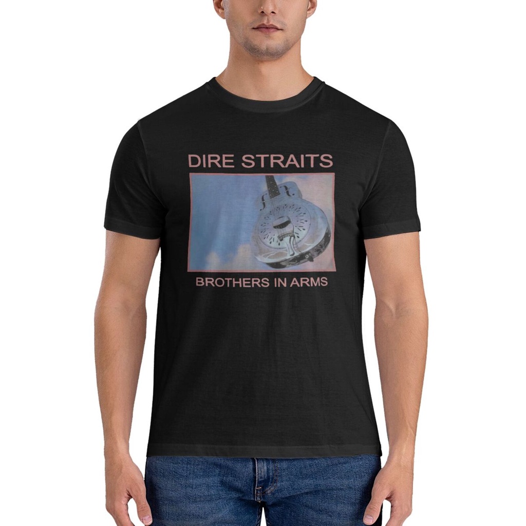 Dire Straits Brothers In Arms Camisetas Populares Masculinas Criativas
