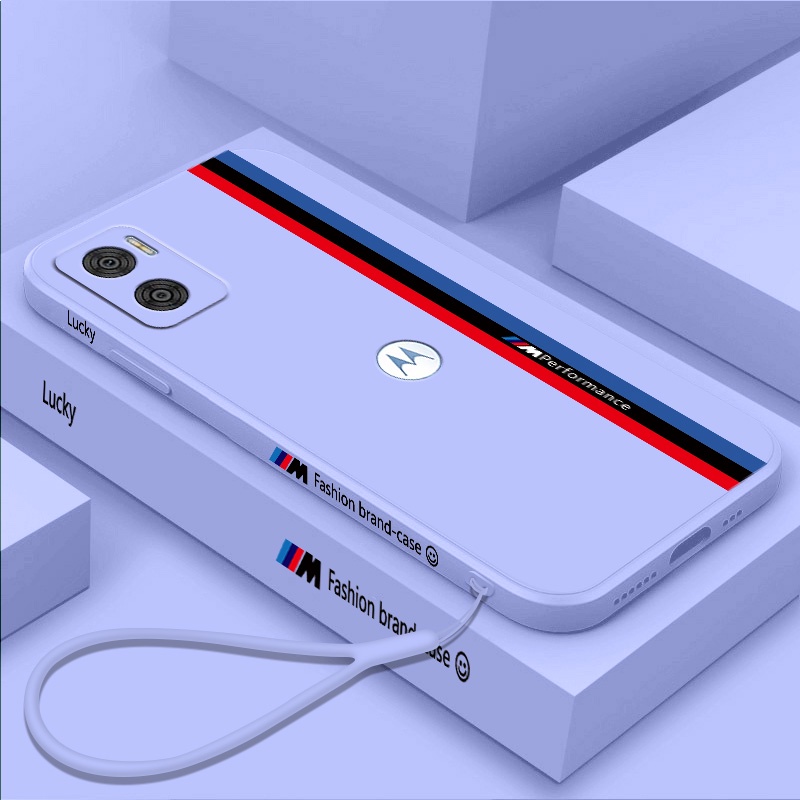 Capa De Silicone Líquido Da Moda Lucky Casing Para MOTOROLA Moto G60 G200 E32 G60S E22 E22I G32 G13 S30 Telefone