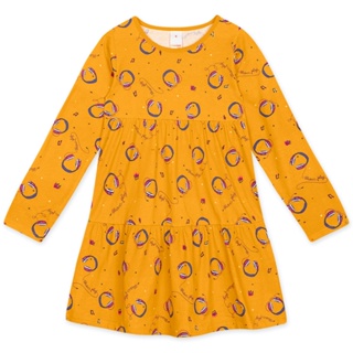 Vestido Infantil Menina Manga Longa Marisol Play