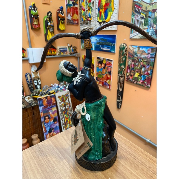 Orixá Oxóssi Camasi Guimarães (30cm) - Umbanda/Candomblé
