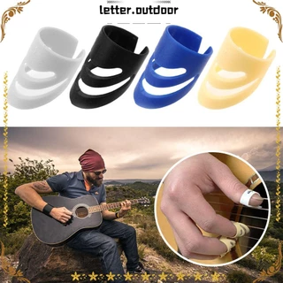 LO 4Pcs/set Finger Picks Novo ALaska Pik Para Capas De Dedos De Guitarra Acústica