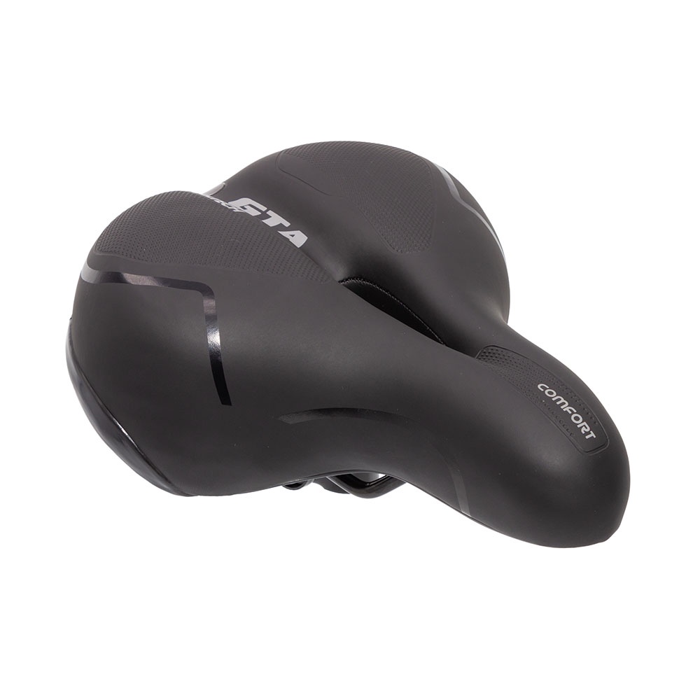 Selim comfort gel tech com elastômeros e refletor Promoção