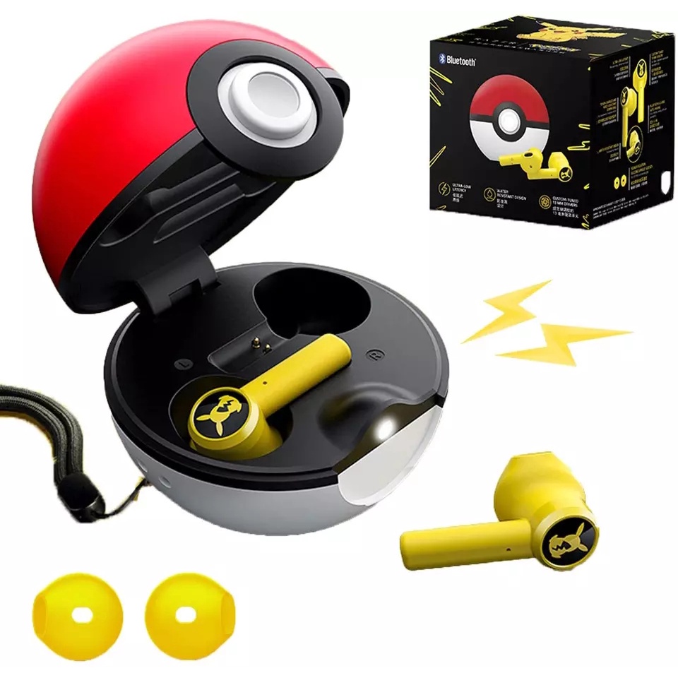 Fones De Ouvido Razer Pokemon Pikachu Sem Fio Bluetooth Para Celular