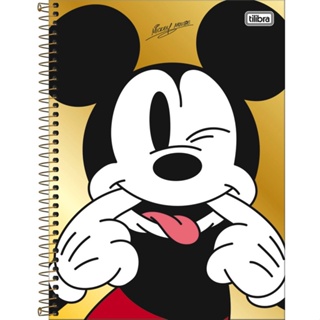 Caderno 1 Matéria Mickey - Tilibra