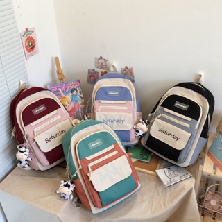 Mochila Feminina Escolar Passeio Coreano Grande Capacidade Impermeável