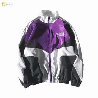 ins Outono Inverno Estilo Hong Kong Tendência Harajuku Quebra-Vento Jaqueta Hip-Hop Masculina Estudante Versão Coreana Roupas De Top