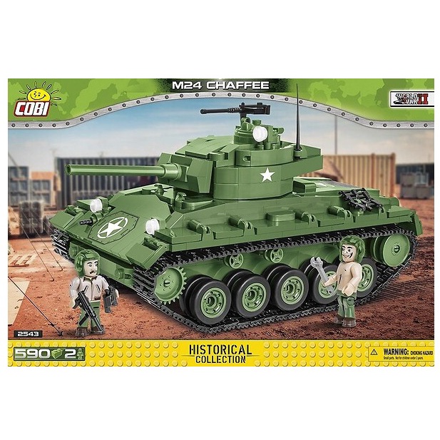 Kit De Construction COBI M24 Chaffee - Compatible LEGO, Neuf !