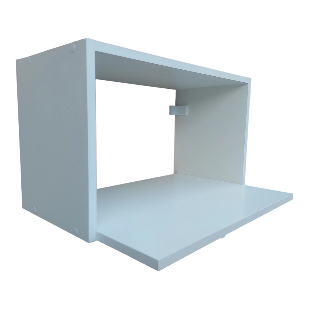 Nicho Microondas Madeira Para Cozinha Mdf 60cm Suspenso