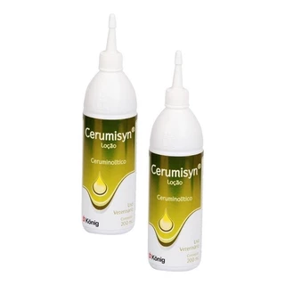 Kit 2 Loção Ceruminolítico Cerumisyn König 200ml