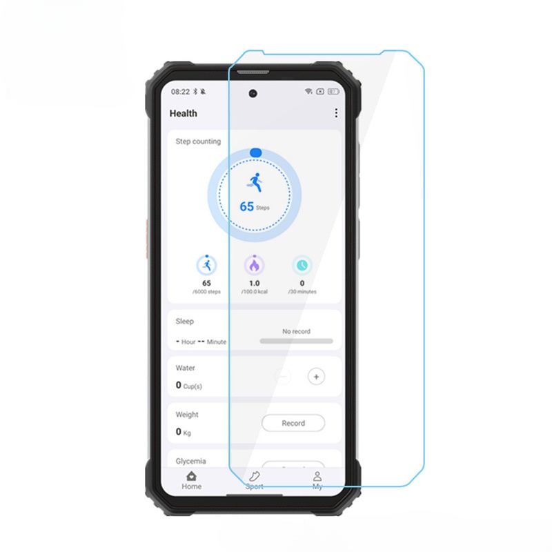 brotect Pellicola Vetro Opaca per Blackview BV8900 Protezione