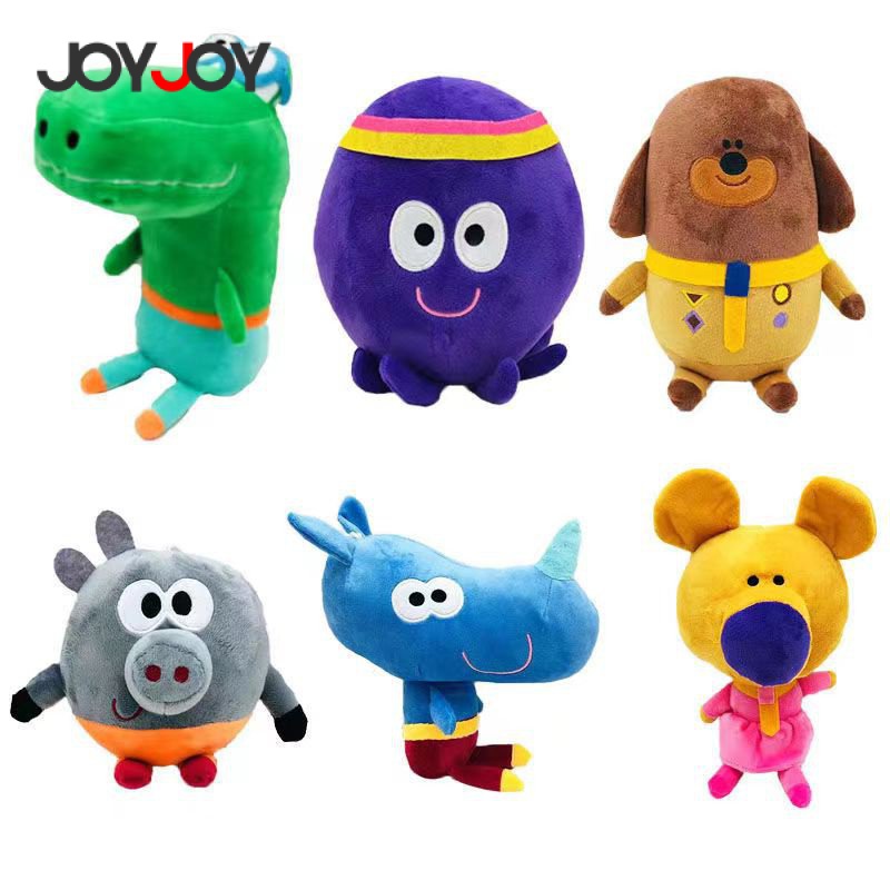 Boneca de pelúcia de 25cm Hey Duggee, desenho animado, personagem de animação, bonecas decorativas para crianças GFBR