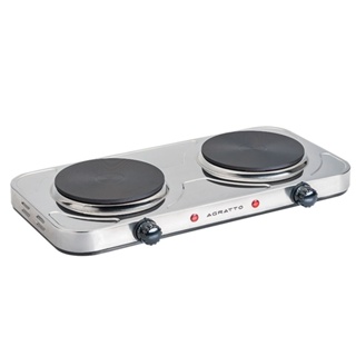 Fogão elétrico de mesa 2 pratos 2.000 watts - FM02 - Agratto