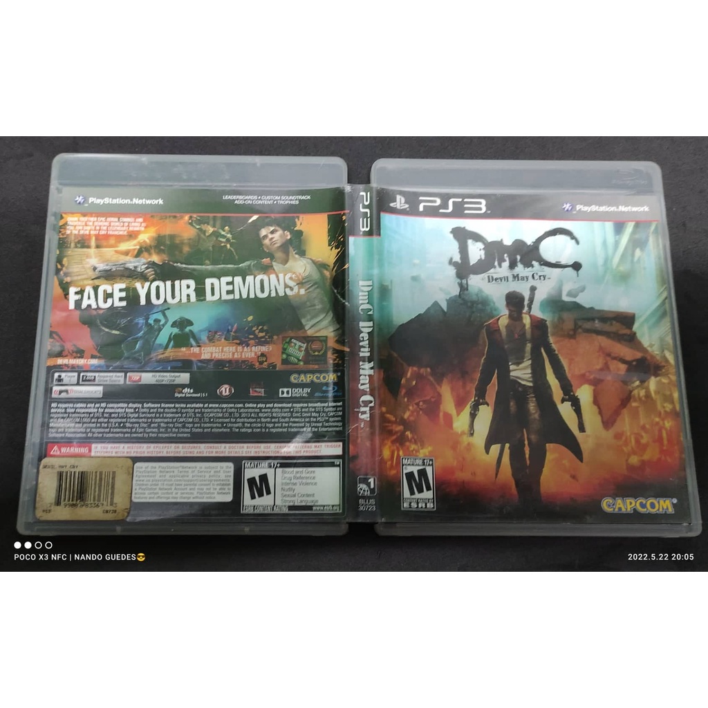 Jogo DmC: Devil May Cry - PS3 - MeuGameUsado