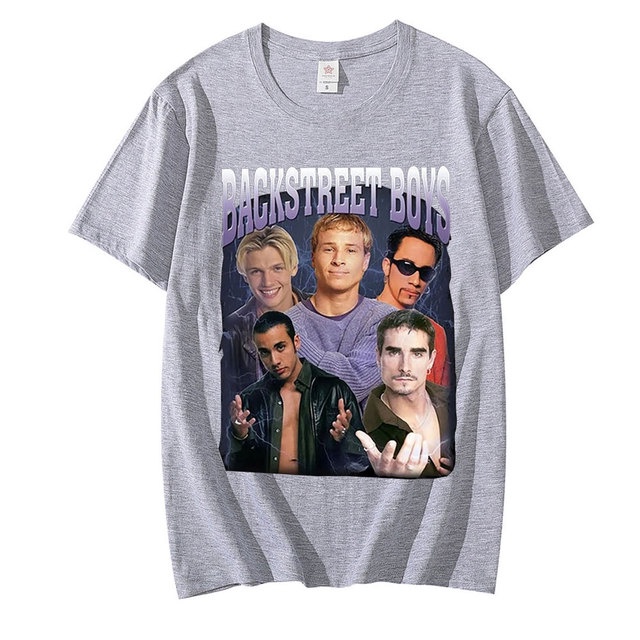 『入手困難』 90s Backstreet Boys ヴィンテージTシャツ 古着 Camisetas Clássico de 90s Backstreet Boys Vintage | Shopee Brasil