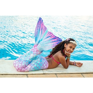 Veja a fantasia infantil de sereia que pode ser usada para nadar