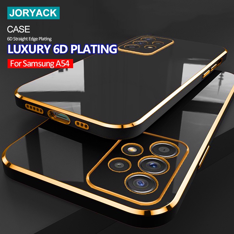 Capa De Luxo Para Revestimento Samsung Galaxy A54 A34 A23 A33 A53 A52 A73 A72 A13 A32 A22 A71 A51 Ultra-Fina TPU Macia À Prova De Choque