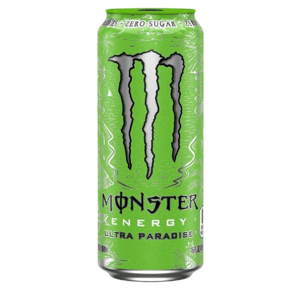 Energético Ultra Paradise Zero Açúcar Monster Lata 473ml