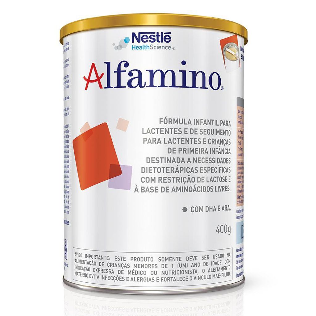 Alfamino Fórmula Infantil 400g | Shopee Brasil