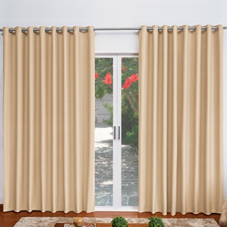 Cortina De Blackout Em Tecido Para Sala Quarto Corta Luz 3,00x2,80 - Várias Cores