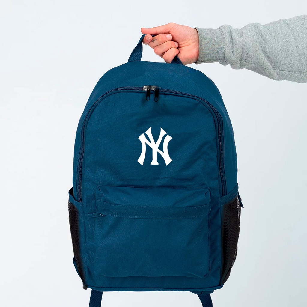 Mochila NY NEW YORK YANKEDS Bolsa Escolar Trabalho Viagem Mala Faculdade Fut masculina feminina