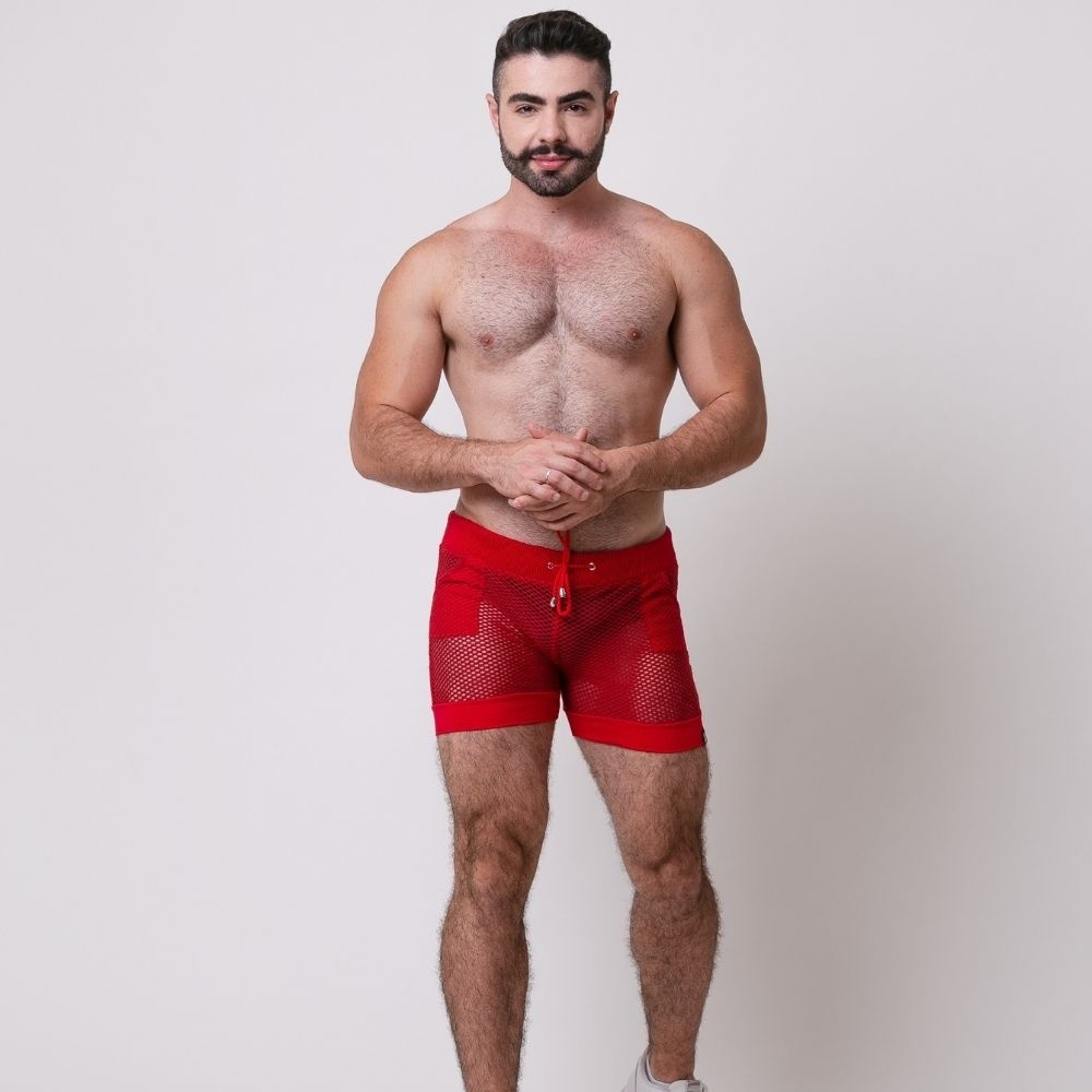 Shorts Tactel Torcida Brasil, Santo Luxo Man - Qualidade Exclusiva - Santo  Luxo