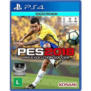 Jogo Pro Evolution Soccer 2017 Pes 17 Playstation 4 Ps4 Mídia Física  Futebol Usado