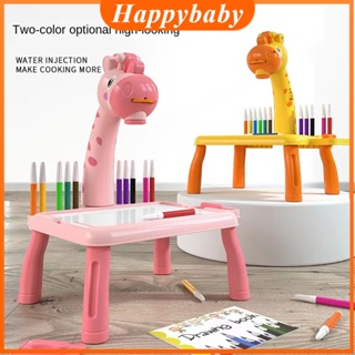 Projetor De Pintura Infantil Mesa De Aprendizagem De Brinquedos Com 24 Desenhos Desenho Educacional