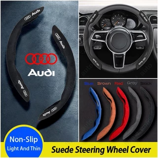 [Oferta De Tempo Limitado] Audi Cobertura Do Volante De Camurça De Alta Qualidade Decorações Carro Acessórios Para A1 A2 A3 A4 A5 A6 A7 A8 S3 S4 S5 S6 S7 S8