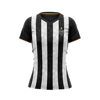 Camisa Feminina Oficial Atlético Mineiro - Jogo 2 (Branca) - MRV&CO  Collection