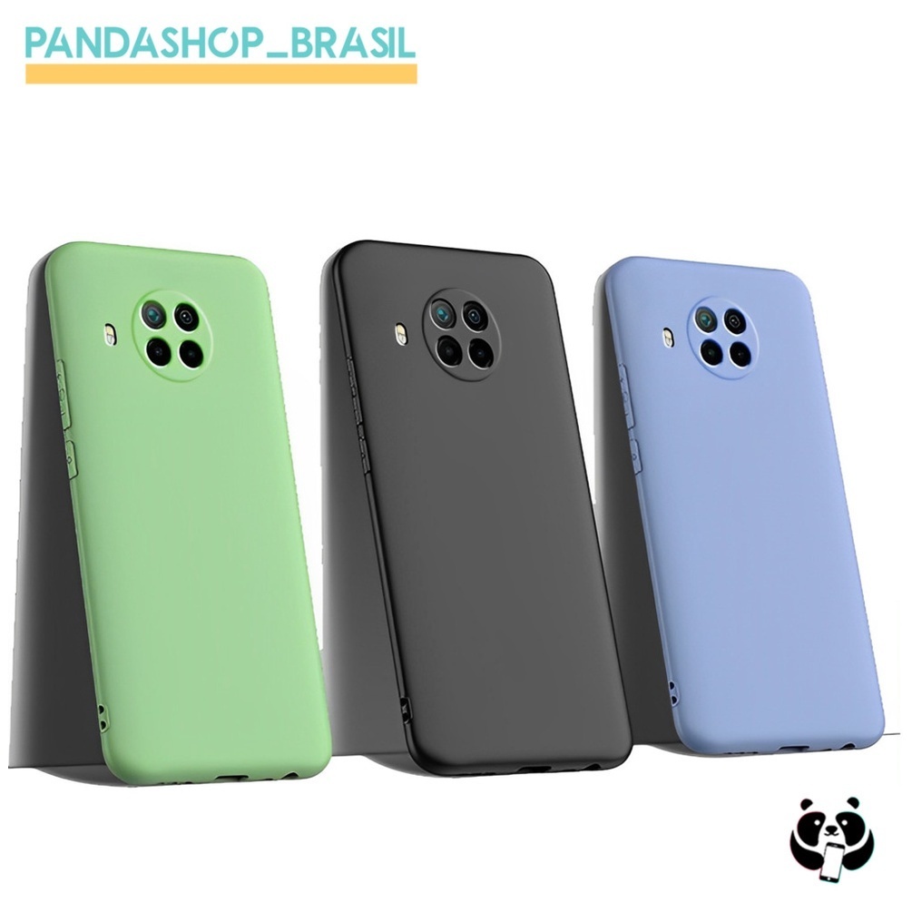 Capa Aveludada Capinha Silicone Xiaomi PocoX3/X3pro/M3/F3/Note10/10s/10Pro/10 5G Soft TPU Liquid Silicone