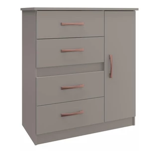 Cômoda 4 Gavetas 1 Porta Luíza Multimóveis VCR4157