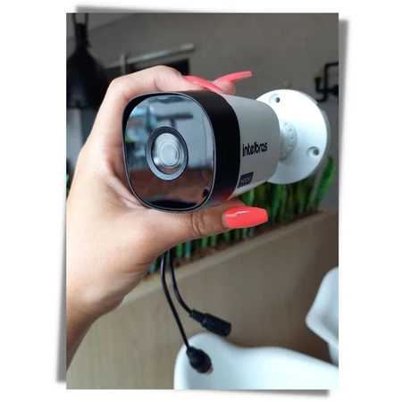 2 Camera VHL 1220 B Bullet HDCVI LITE 2 MP Full HD 1080p CFTV Sistema Segurança Intelbras 20 mt