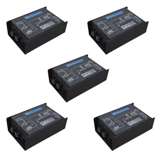 Kit 05 Direct Box Passivo Wireconex WDI600 de Impedância