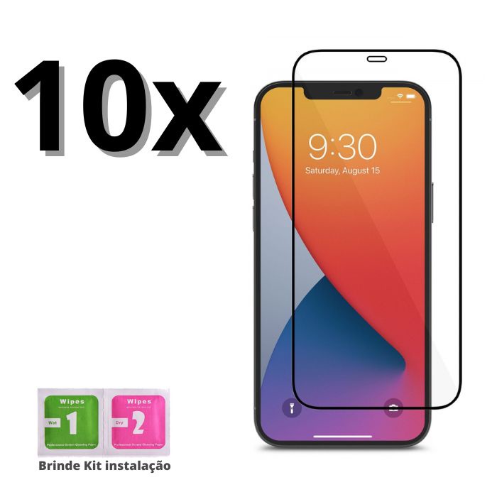 Kit 10X Película 3D 5D Para iPhone 6 7 8 7 Plus SE 2020 X XS XR 11 12 13 14 Pro Max