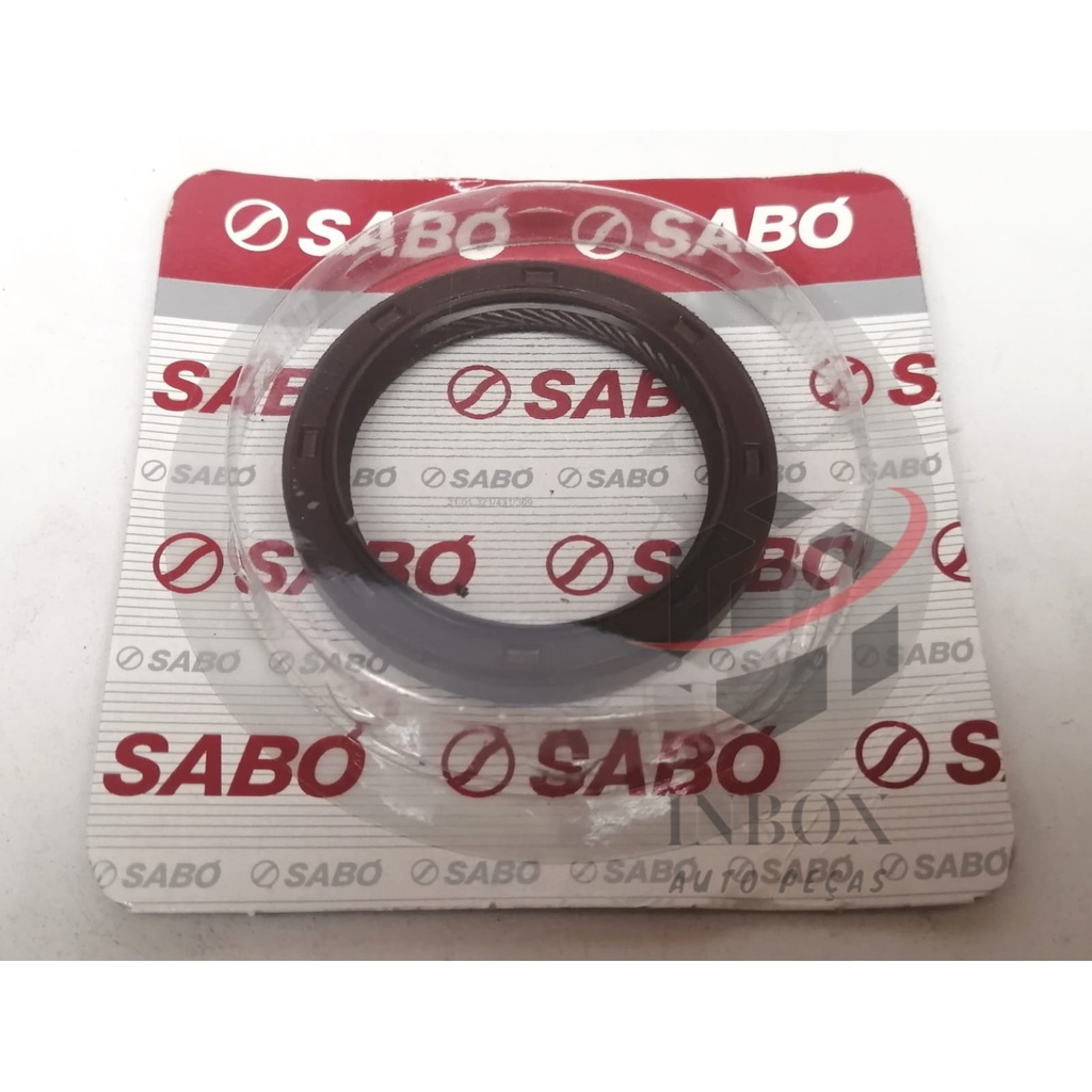 Retentor Polia Dianteiro Virabrequim Kwid Logan Sandero March 1.0 12v Sabó 5965