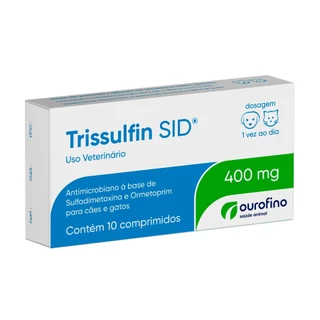 Trissulfin SID 400mg 10 Comprimidos em Oferta na Shopee
