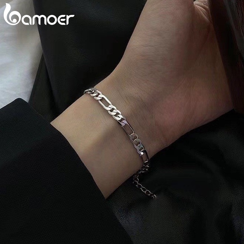 BAMOER Pulseira Coreana Simples Moda Jóias Presentes Para Mulheres AIB033