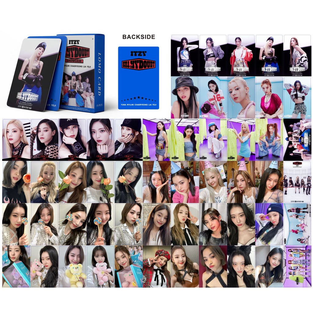 555pcs/box ITZY Novo Álbum Mata Meu DOUBT Photocard Chaeryeong