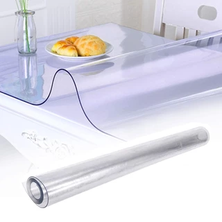 Toalha De Mesa Plástico Transparente 2 4 ou 6 Lugares