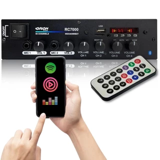 Amplificador Orion Receiver Bluetooth 4ch Rc7000 500W