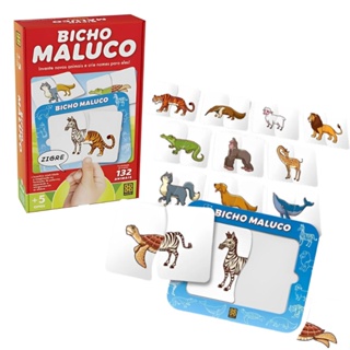 Jogo Divertido Para Criança O Que É O Que É Bichos Animais - Nig Brinquedos  - Jogos de Tabuleiro - Magazine Luiza