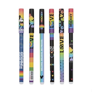 Caneta Esferográfica - Molin - Mickey Rainbow 1.0mm (Estampas Sortidas)